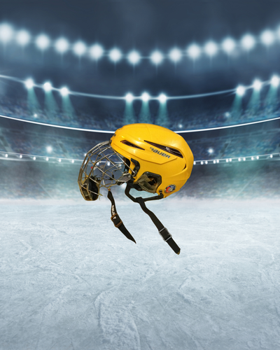 Bauer IMS 11.0 Yellow Medium Helmet