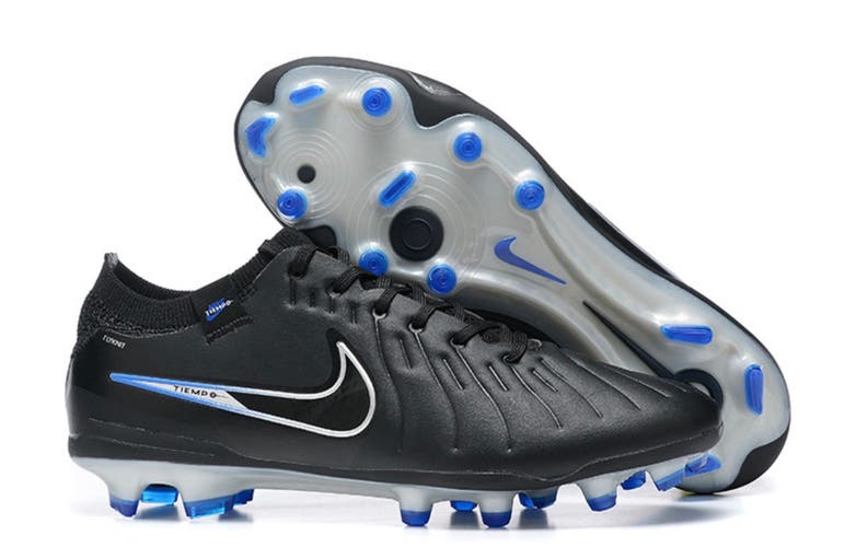 Black Men's Size M 9.0 (W 10.0) Nike Tiempo legend Cleats (New) ELITES