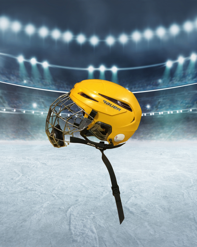 Bauer IMS 11.0 Yellow Medium Helmet