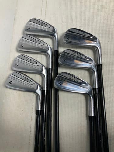 Used Taylormade P790 FUJIKARA AXIOM Mens Iron Set RH 4I-PW 11823-S000037230