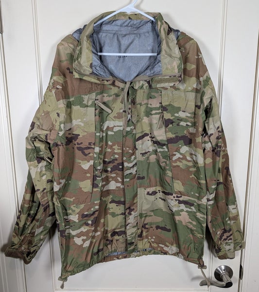 US Army Gen 111 Level 6 Extreme Cold Wet Jacket OCP Operational Camo Size M Long