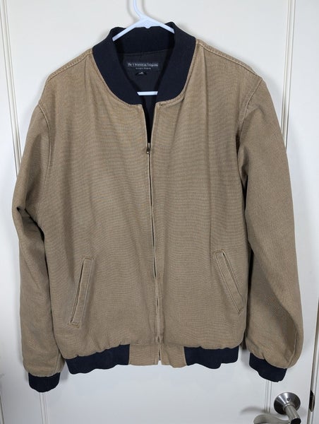 CLASSIC VTG J. Peterman Men's Size: M Twil Cotton Canvas Bomber Jacket
