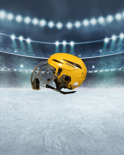 Bauer IMS 11.0 Yellow Large Helmet