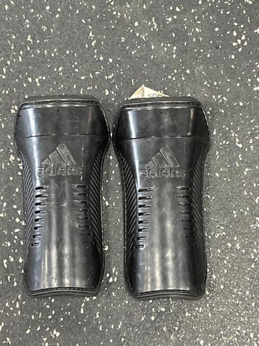 Used Adidas Soccer Shin Guards Junior Black LG 11849-S000036775