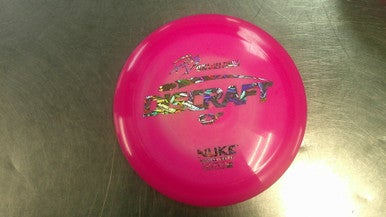 Used Discraft ESP NUKE PP Disc Golf Driver Teal 11868-S000067545