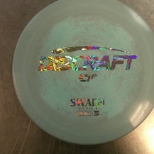 Used Discraft ESP SWARM Disc Golf Driver Teal 11868-S000067544