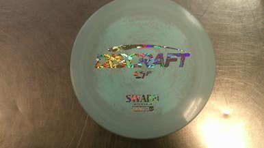 Used Discraft ESP SWARM Disc Golf Driver Teal 11868-S000067544