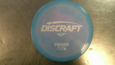 Used Discraft ESP SWARM Disc Golf Driver Royal Blue 11868-S000067541