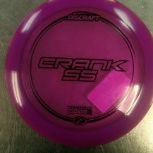 Used Discraft Z SERIES CRANK SS Disc Golf Driver Purple 11868-S000067531