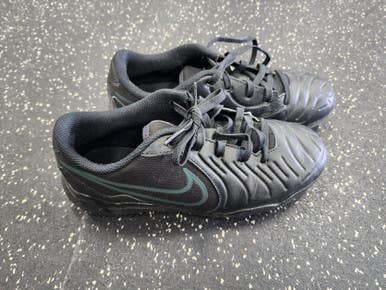 Used Nike Soccer Indoor Shoes Black Junior 04 11849-S000036249