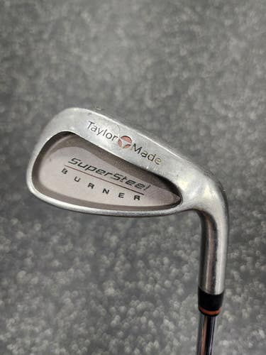 Used Taylormade SUPERSTEEL BURNER Mens Individual Iron RH 9 Iron 11849-S000036459