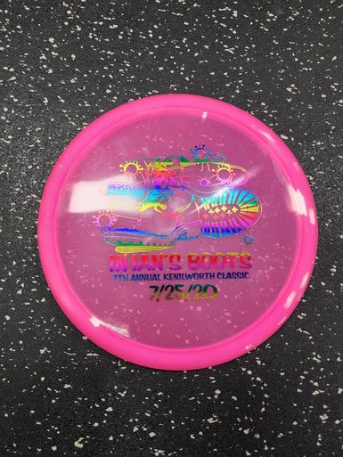 Used IANS BOOTS Disc Golf Driver Pink 11849-S000036467
