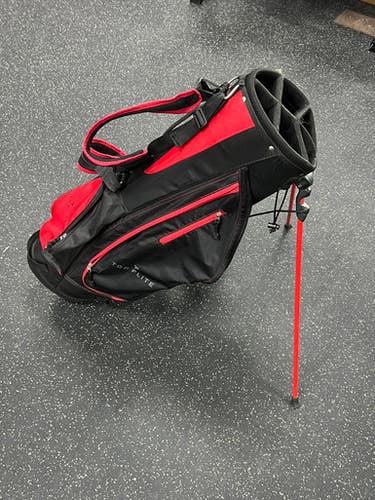 Used Top Flite GOLF BAG Mens Stand Bag Red 11849-S000036515