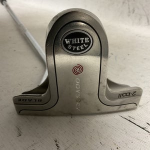 Used Odyssey WHITE STEEL 2-BALL BLADE Mens Putter RH 11855-S000199225