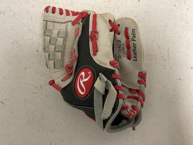 Used Rawlings Mike Trout Model MT95GB Baseball Glove RH Throw Grey And Black 9 1/2" 11855-S000199207