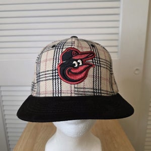 NWS Baltimote Orioles White Plad New Era 59fifty 7 MLB