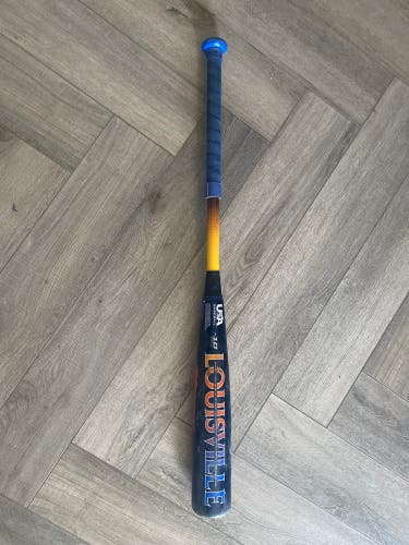 2025 Louisville Slugger Select PWR Hybrid USABat Certified Bat (-10) 21 oz 31" (Used)