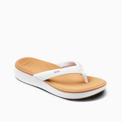 Reef Cushion Cloud CJ0234 Flip-Flop Sandal Women's White Soft Molded DAB140