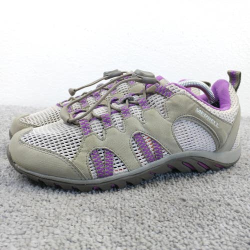 Merrell Aluminum Dewberry Hiking Shoes Womens Size 7.5 Trai Sneakers Mesh