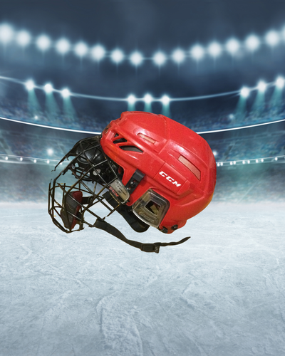 CCM FitLite 3DS Red Medium Helmet