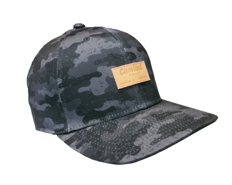 NEW Cleveland Golf Camo Patch Gray/Black Adjustable Snapback Golf /Hat/Cap