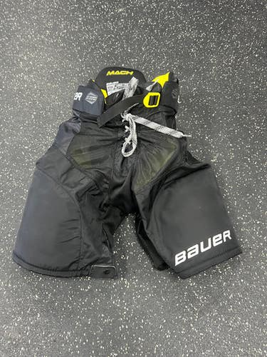 Used Bauer MACH SUPREME YOUTH Youth Pant Black LG 11849-S000036794