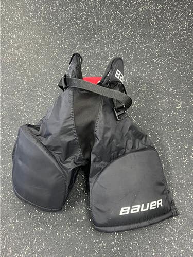 Used Bauer LIL SPORT PANTS Youth Pant Black MD 11849-S000036797