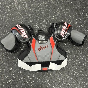 Used Bauer LIL SPORT Youth Shoulder Pads MD 11849-S000036796