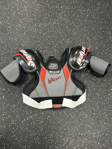 Used Bauer LIL SPORT Youth Shoulder Pads MD 11849-S000036796