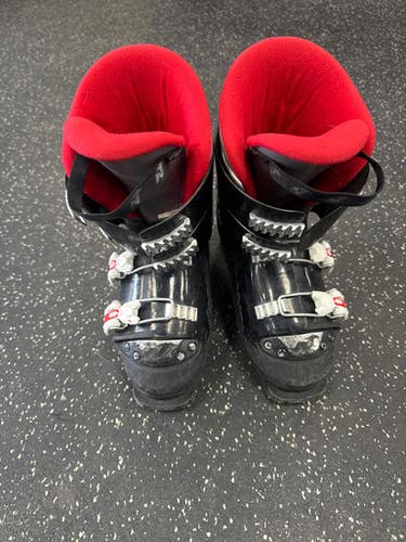 Used Nordica GP TJ Boys DH Ski Boot Black 220 MP - J04 - W05 11849-S000036759