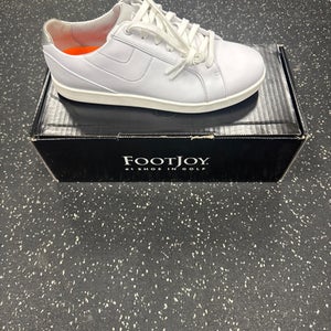 New Foot Joy  FJ Links Women Golf Shoes White Senior 10.5 11849-S000036763