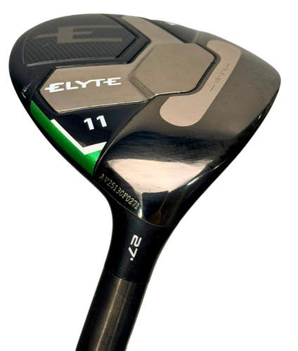 Callaway Elyte 11 Wood 27 Denali Charcoal 50g Regular flex 41" Head Cover