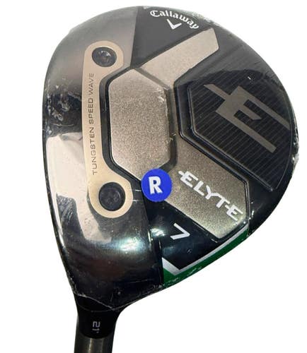 Callaway New Elyte Left Handed  7 Wood 21 Denali Charcoal 60g Regular Flex