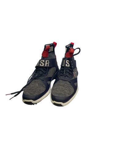 Used Puma Mens Golf Shoes Navy Blue Senior 9 11859-S000028436