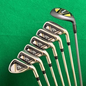 Callaway Edge 5H, 6-SW Iron Set Callaway Edge Steel/Graphite Regular