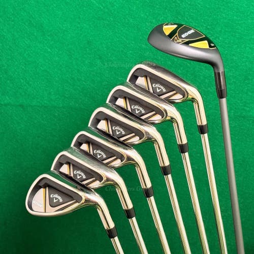 Callaway Edge 5H, 6-SW Iron Set Callaway Edge Steel/Graphite Regular