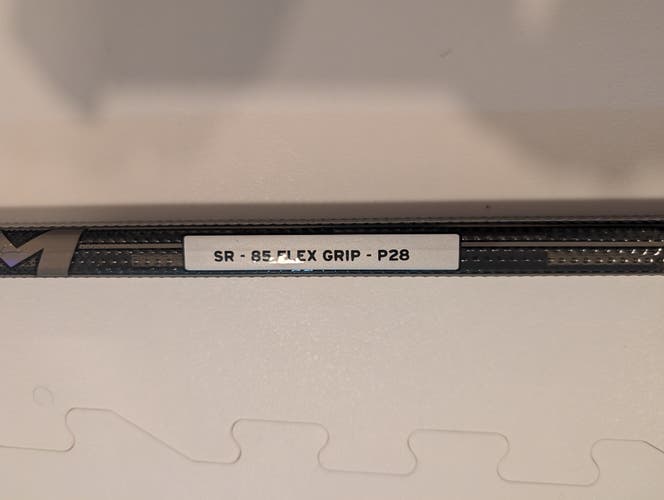 Senior CCM XF Ghost Right Handed Hockey Stick P28 85 Flex (New)