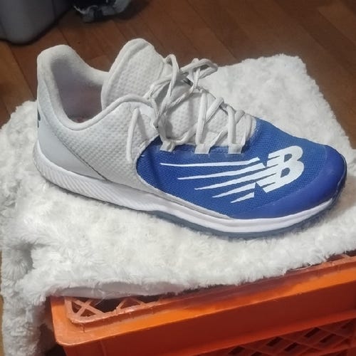 new balance turf shoes mens 11.5 m baseball / softball cleats spikes nice!