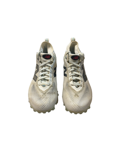 Used New Balance FREEZE LAX Cleats Mens White Senior 8 11706-S000371569