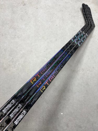 3 PACK 55 Flex P29 Senior CCM RibCor Trigger 9 Pro Left Hand Hockey Stick Pro Stock (New)