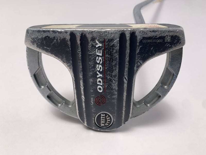 Odyssey White Steel 2-Ball SRT Putter 34.5" Mens RH