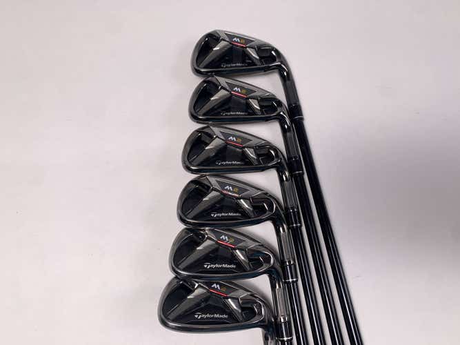 TaylorMade M2 Iron Set 5-PW REAX 65g Regular Graphite Mens RH