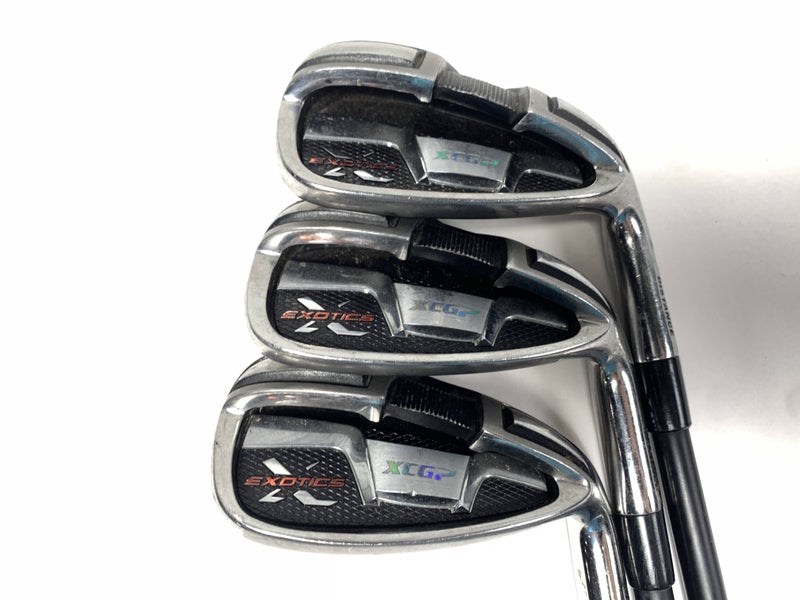 Tour Edge XCG7 Iron Set 8-PW Fujikura Fuel Exotics 50g Regular Graphite Mens RH