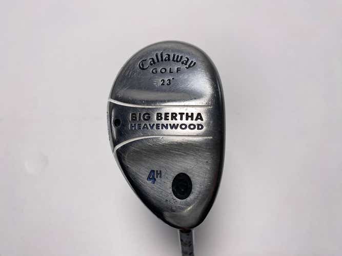 Callaway Big Bertha Heavenwood 4 Hybrid 23* Aldila 50g Ladies Graphite Womens RH