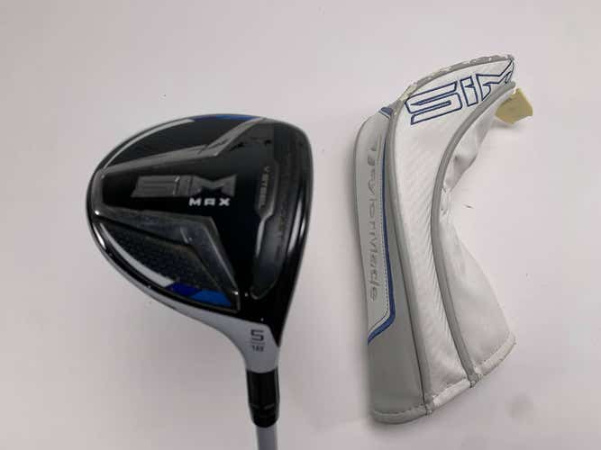 TaylorMade SIM MAX 5 Fairway Wood 18* Aldila NV 45g Ladies Graphite Womens RH HC