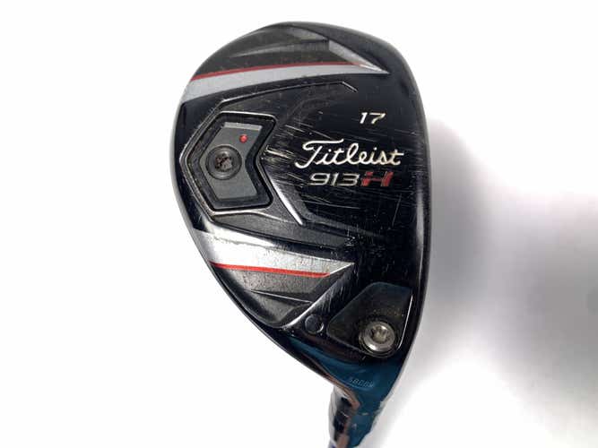 Titleist 913 H 3 Hybrid 17* Diamana Blue 72g Stiff Graphite Mens RH Midsize Grip