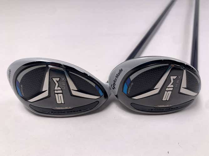 TaylorMade SIM MAX 4 & 4 Hybrid Set 22* 22* Fujikura Ventus Blue 7-S Stiff LH