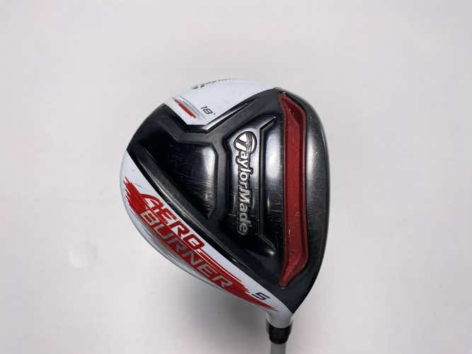 TaylorMade AeroBurner 5 Fairway Wood 18* Matrix Speed Rul-Z 60g Senior Mens RH