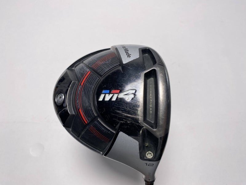 TaylorMade M4 Driver 12* Fujikura Atmos Red 5A 50g Senior Graphite Mens RH