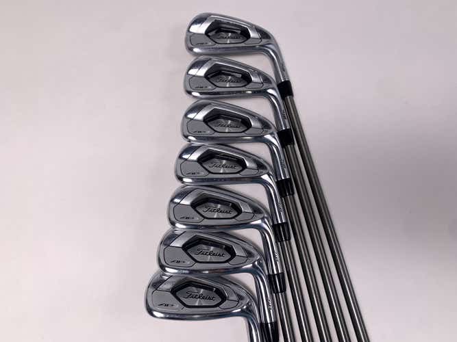 Titleist 718 AP3 Iron Set 4-PW AeroTech SteelFiber i80 Regular Graphite Mens RH